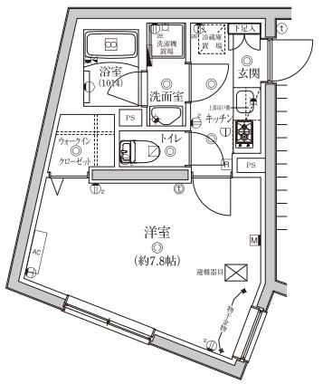 VERXEED STAIR Musashi-koyama 間取り図