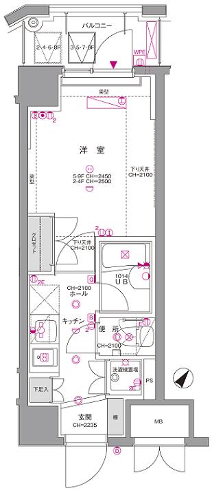 セジョリ大崎 間取り図