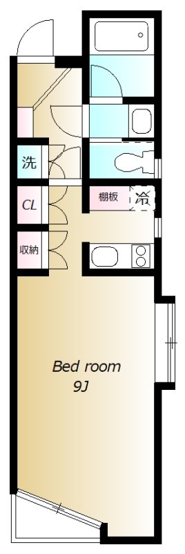 ミルフィーユ恵比寿 間取り図