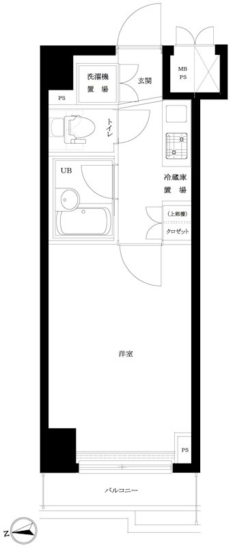 ルーブル大森八番館 間取り
