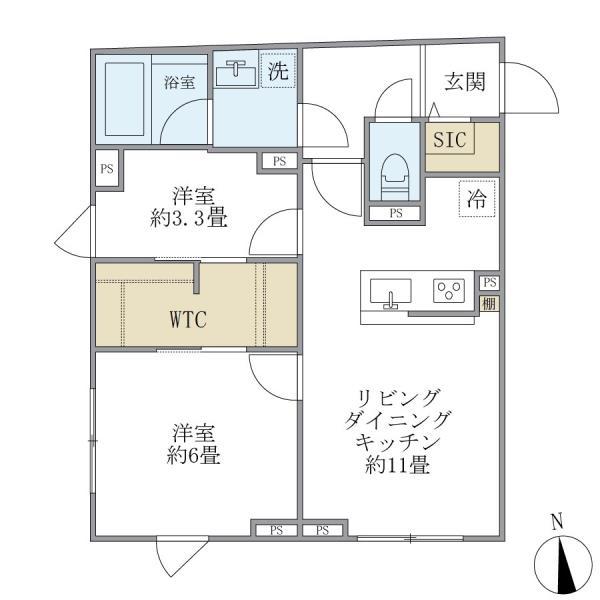 ウェルスクエア中延ＩＩ 間取り