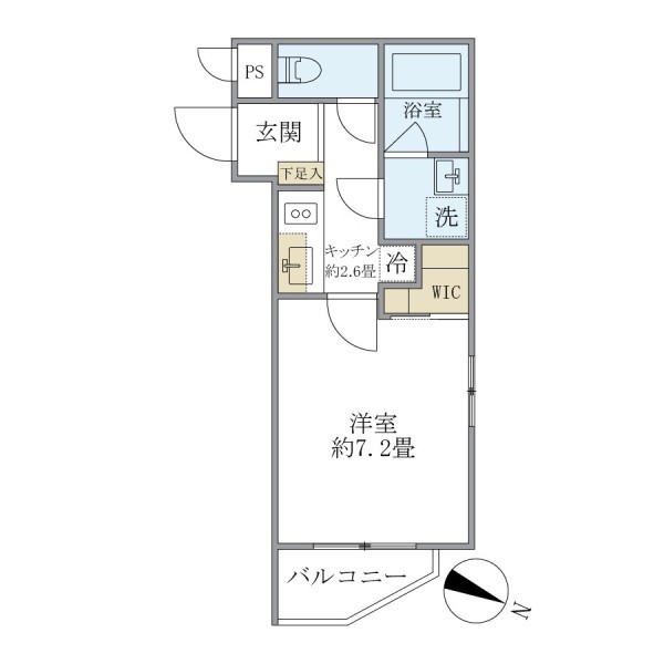 Ｔｈｅ　Ｓｈｉｎａｇａｗａ　Ｅａｓｔ　Ｒｅｓｉｄｅｎｃｅ 間取り