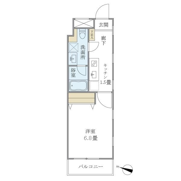 グランデュオ駒沢ＩＩ 間取り