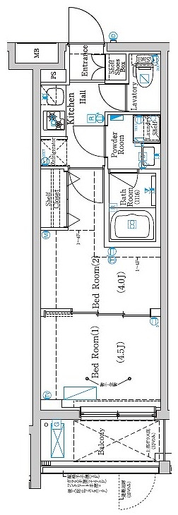 ラフィスタ方南町 間取り