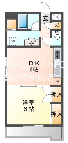 ミラコスタ中野 間取り