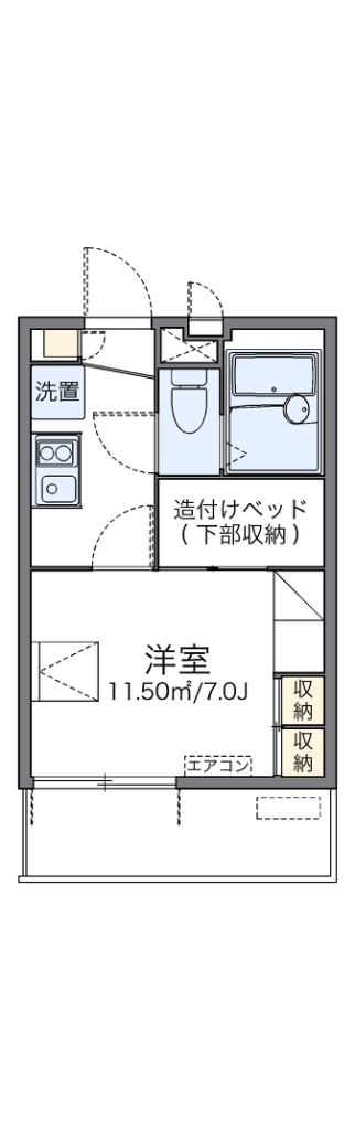 レオパレスＪＩＺＯ 間取り
