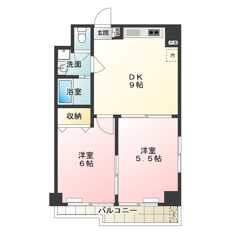 セイコーガーデンⅩⅠ大塚   903号室 間取り