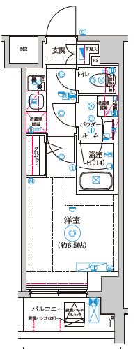 セジョリ高井戸Ⅱ 間取り図