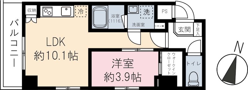 Casa Flag Shibuya 間取り