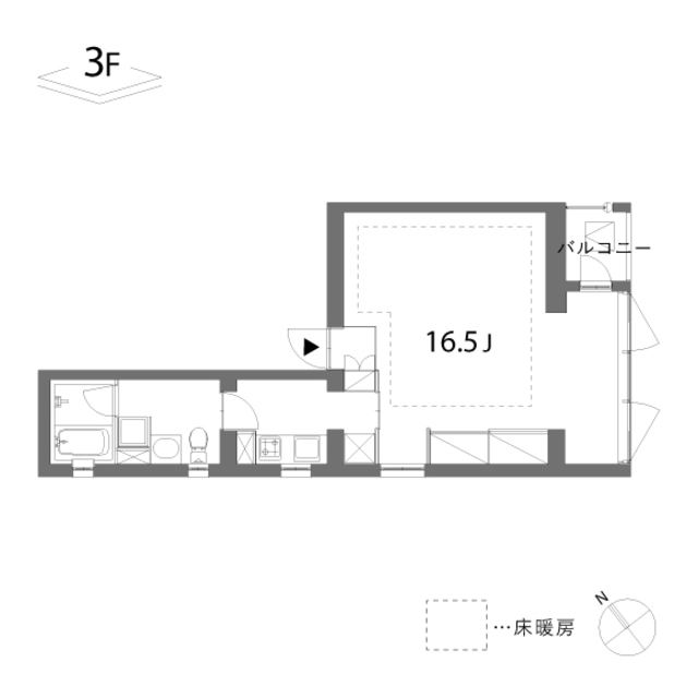 Quatre Saisons 間取り