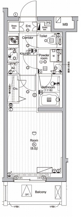 プレミアムキューブ下北沢 間取り