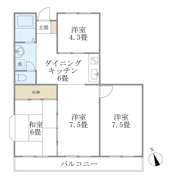 第二ハウス崔綜 間取り