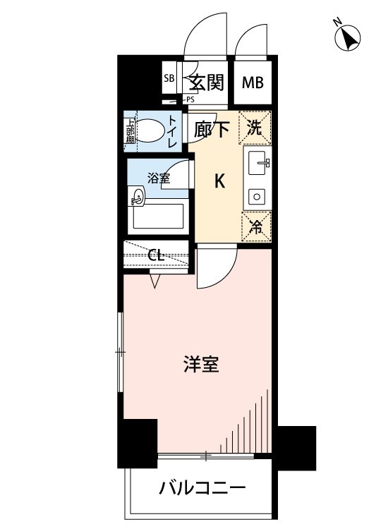 プレール代々木公園弐番館 間取り