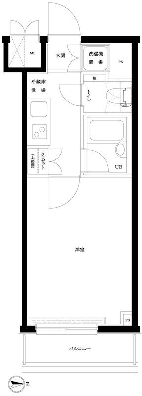 ルーブル白金高輪弐番館 間取り