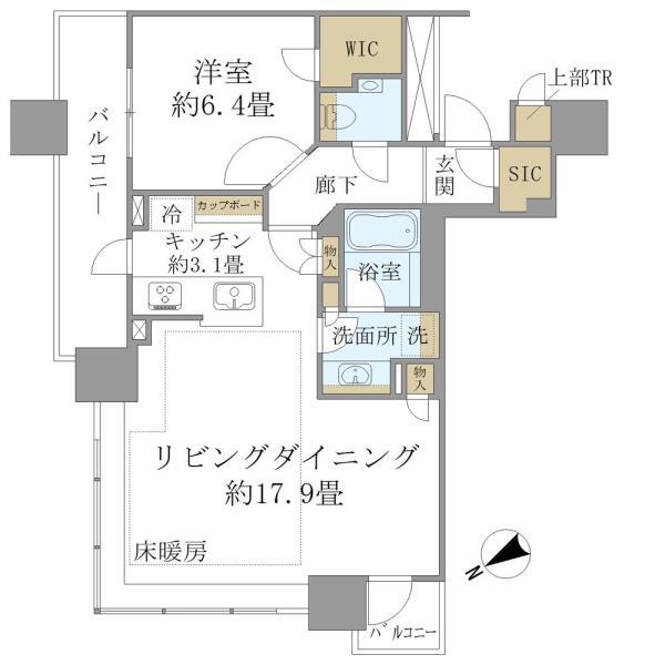ＢｒｉｌｌｉａＴｏｗｅｒｓ目黒サウスレジデンス 間取り