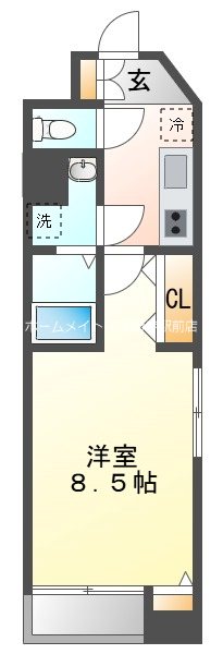 ミラコスタ高円寺 間取り