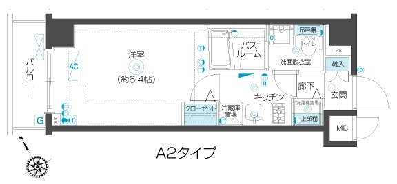 フェニックス西新宿参番館 間取り