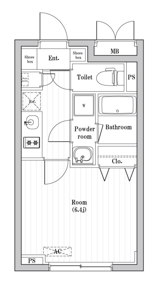 コンポジット渋谷本町 間取り