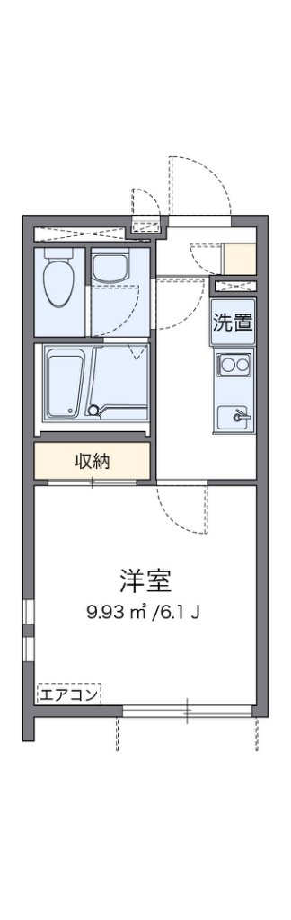 クレイノビューテラス恵比寿 間取り