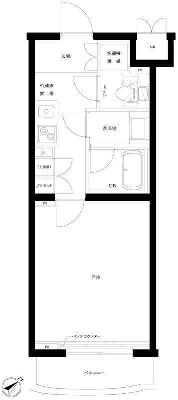 ルーブル駒沢大学参番館 間取り