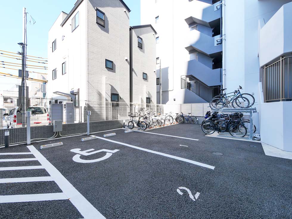 クオリタス品川南 駐車場
