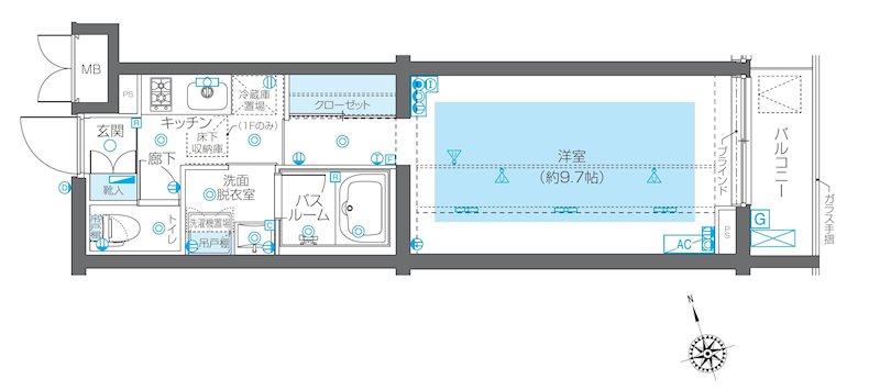 ZOOM広尾 間取り