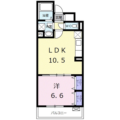 ウイステリア関口 間取り図