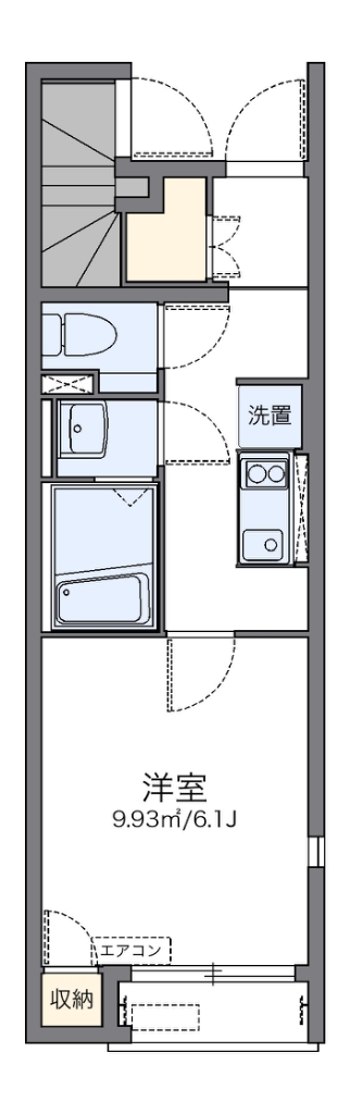 レオネクストフローラ荻窪 101号室 間取り