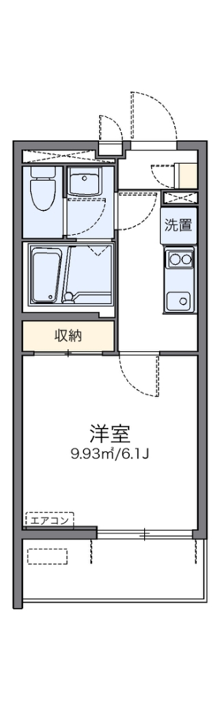 レオネクスト南品川ハイツⅡ 間取り図