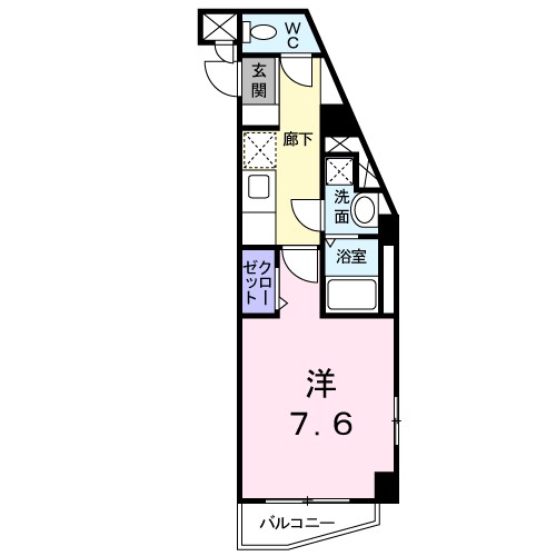フォレスト　ＭＯＲＩ（モリ 間取り図