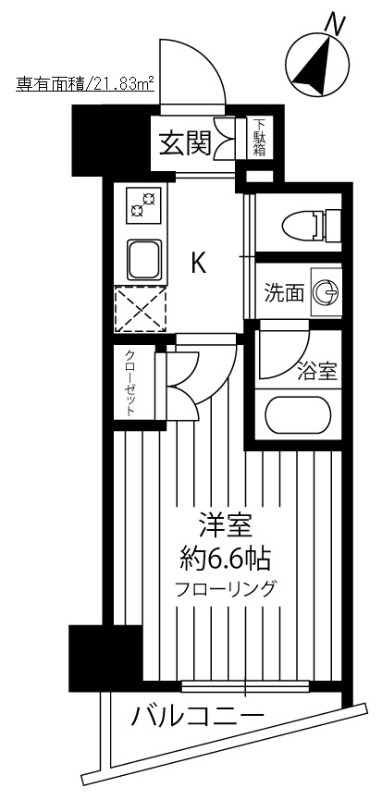 コンシェリア文京大塚 間取り図