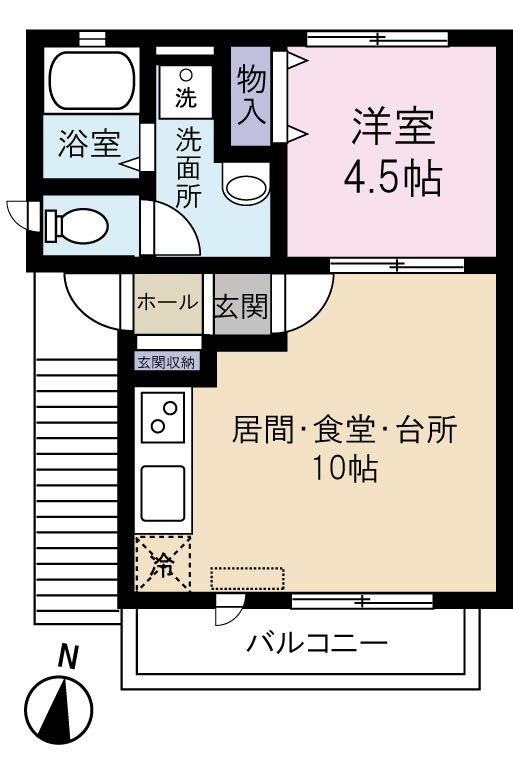 Casa　Lirio　 201号室 間取り