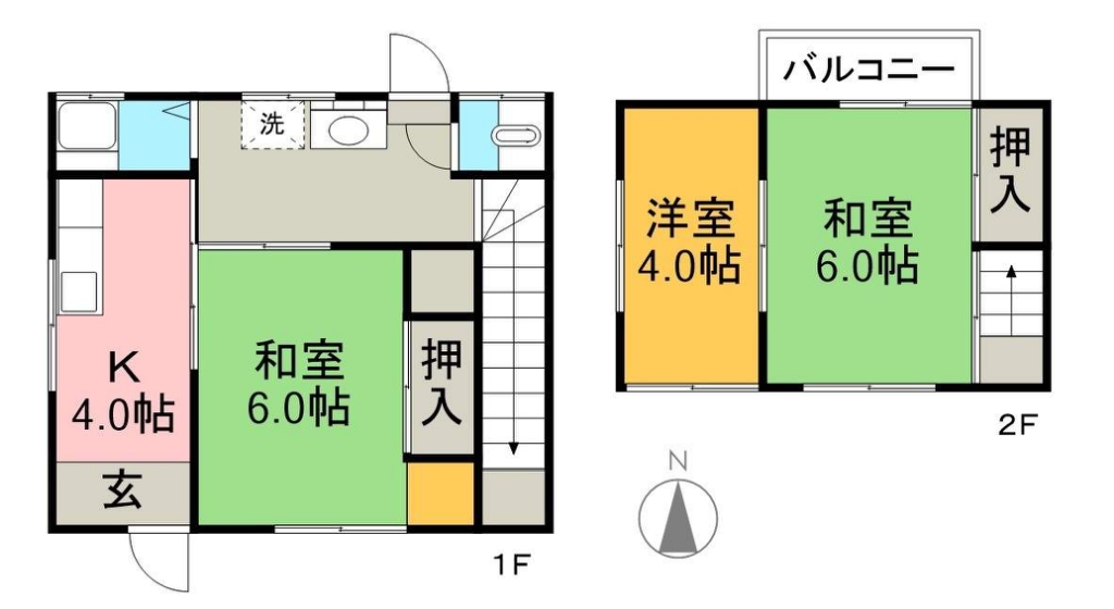 武田棟割 間取り