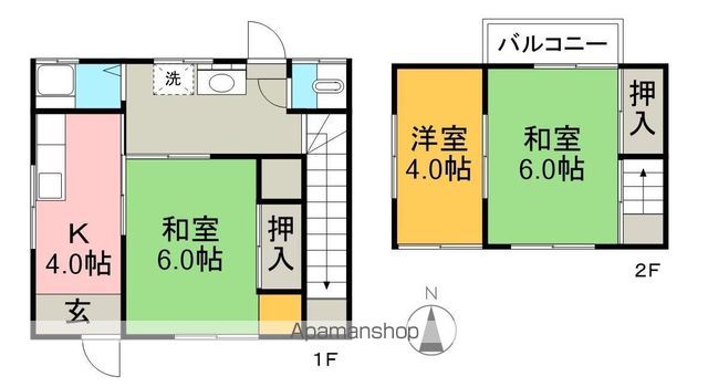 武田棟割 間取り