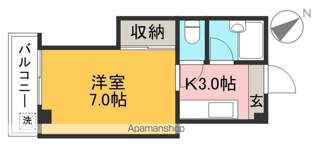 ハイツイーストクラウド 402号室 間取り