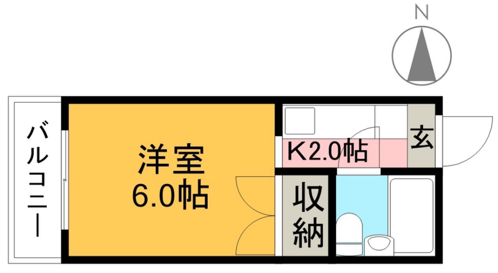 コーポ相生 間取り図