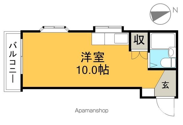 サンハイツ 302号室 間取り