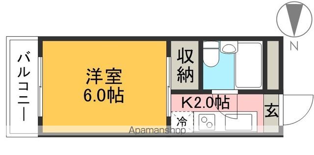 久コーポ 間取り図