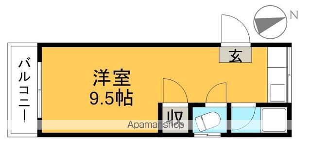 ＢＧプラス 202号室 間取り