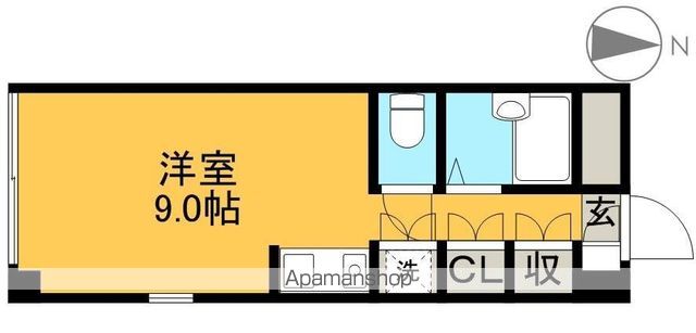 スカーラー１５３２ 3B号室 間取り