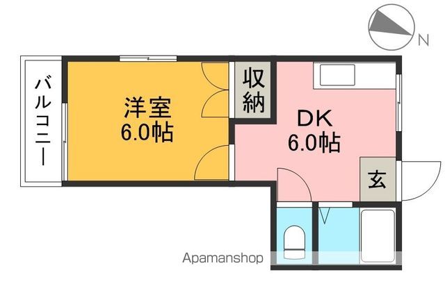 ピープルハウスⅠ 間取り図