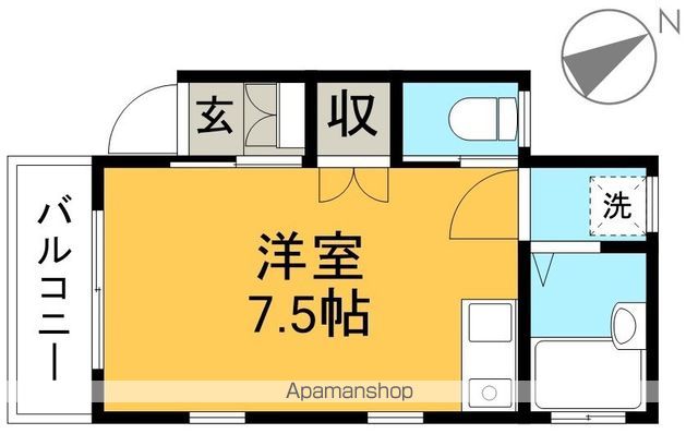 ピア北岡 302号室 間取り