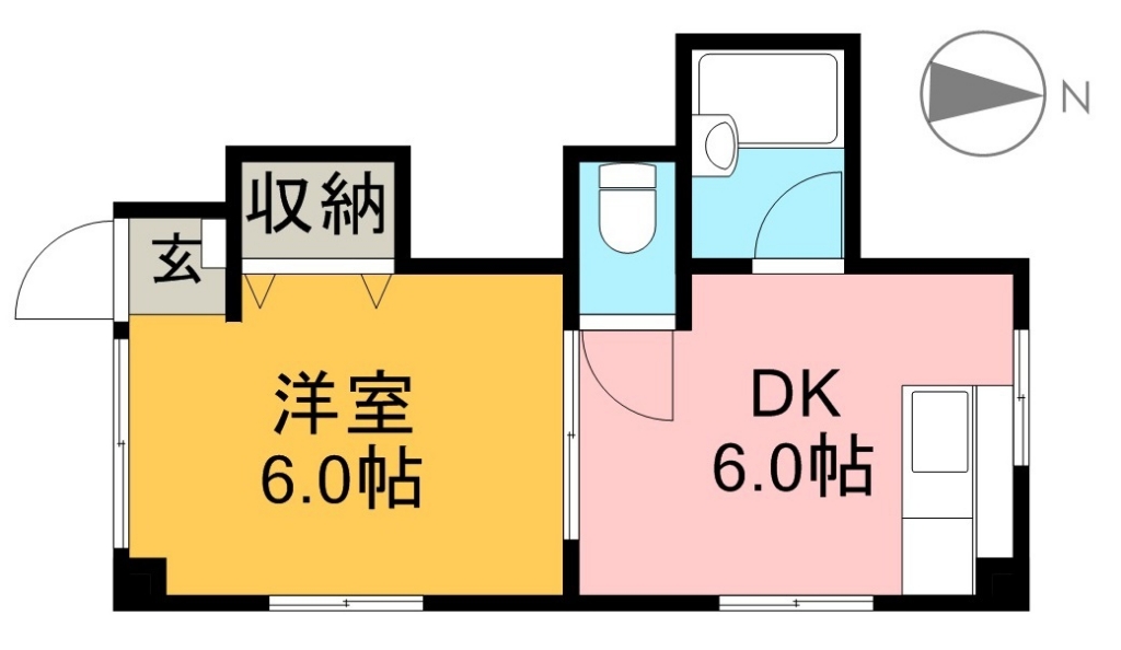 ふじハイツ 301号室 間取り