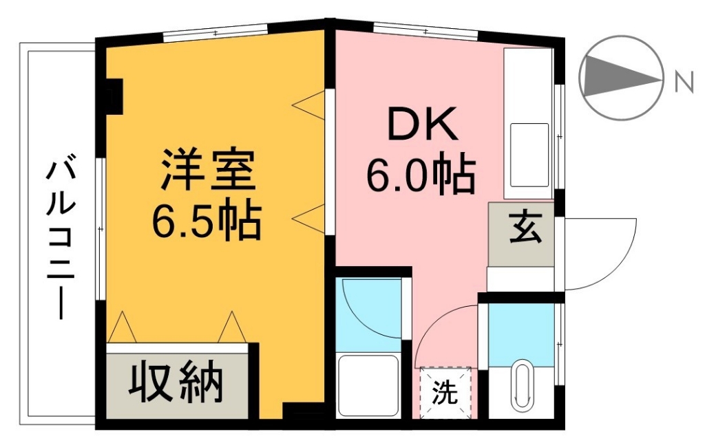 メゾン高見 305号室 間取り