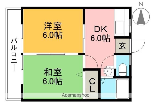 レジデンスマルミツ 302号室 間取り