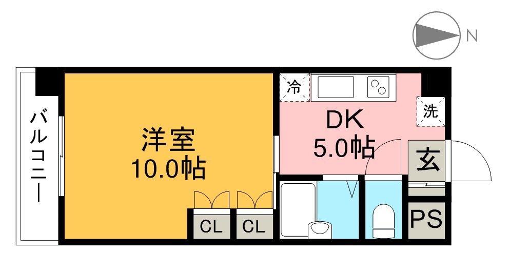 ＮＫオーシャンヒル 間取り図