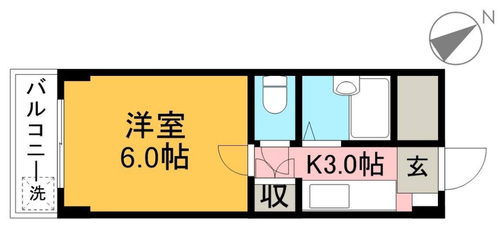 ヴェルデ・Ｎ 間取り図