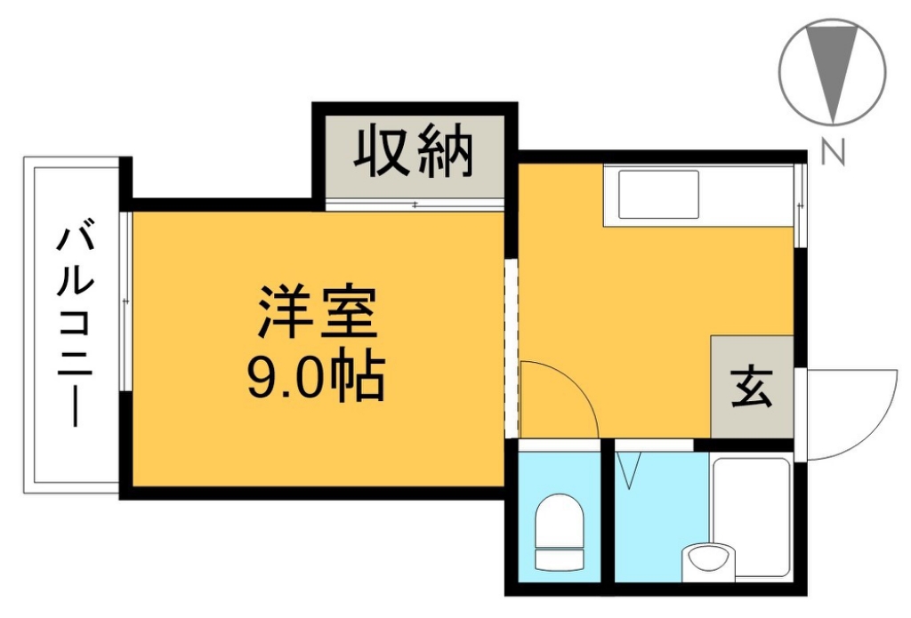 ブライトハウス 間取り図