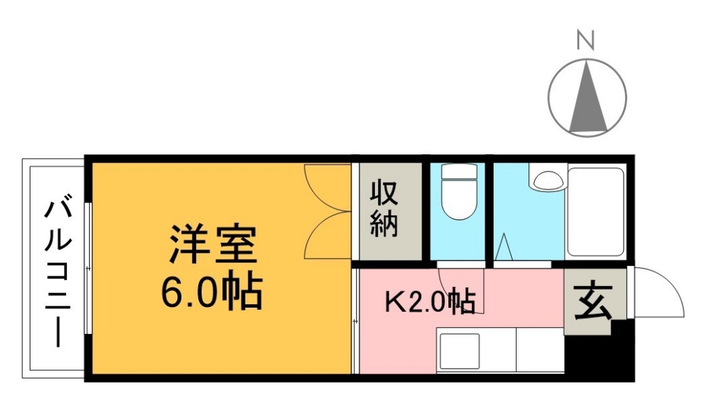 シャペル９ 間取り図