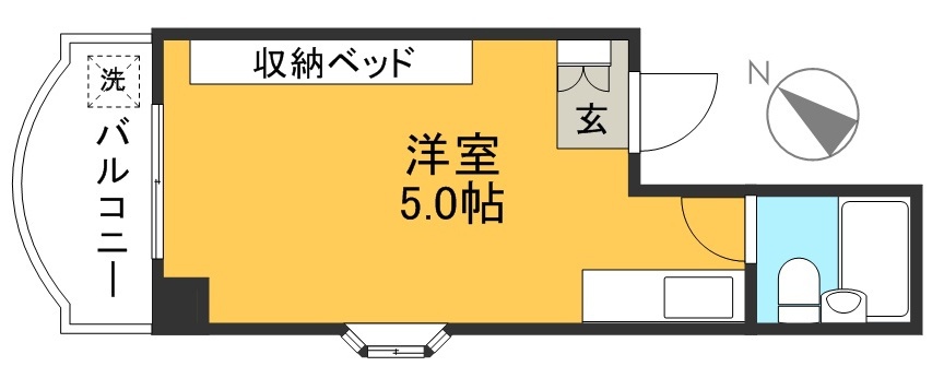 ピュアコート高須 311号室 間取り